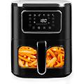 friggitrice ad aria digitale 7. 5l potenza 1600w contollo digitale a led temperatura da 80°a