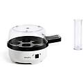 ovomat eg233115 portauova per 7 uova con misurino d'acqua con portauova segnale acustico senza bpa