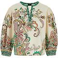 blusa stampa floreale