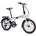 bicicletta pieghevole light 20. alluminio shimano 7v. sella comfort