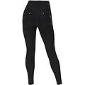 push up wr. up curvy superskinny tessuto navetta ecologico nero donna extra small