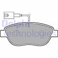 delphi set di pastiglie freno lp1721 anteriore