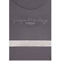 felpa da donna collo alto con banda in velluto e strass shark-snow white donna small