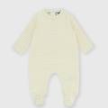 tutina in costina da unisex giallo taglia 1m