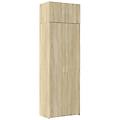 - armadietto rovere sonoma 70x42 5x225 cm in legno multistrato