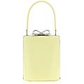 borsa a mano 'yellow leather bag'