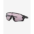 occhiali jawbreaker polished black con lenti prizm low light