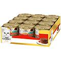 gold tortini cat lattina multipack 24x85g manzo e pomodoro
