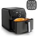 easy fry mega friggitrice ad aria coal grey 7. 5l ez855hf0