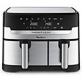 ez905d20 friggitrice ad aria con doppio cestello 8. 3 litri 2450 w inox-nero