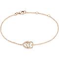 bracciale silver moments argento rosa cubic zirconia collezione silver moments rosa