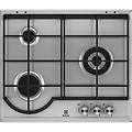 egh6333box piano cottura a gas 3 zone 60 cm acciaio inox