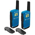 Motorola Tlkr T42 Confezione 2 Walkie Talkie Blu