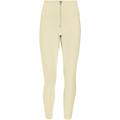 pantaloni push up wr. up 7/8 superskinny vita alta similpelle brown rice donna extra large