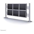barra per supporto da scrivania multi schermo neomounts fpma-dtb200 6 monitor 10-24 argento