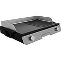 barbecue elettrico perfectroast 3000 inox. 3000 w superficie di cottura mista rivestimento