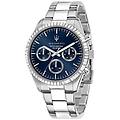 - r8853100022 c uomo 43mm acciaio silver acciaio blu silver quarzo cronografo 10atm