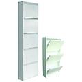 pro. metal scarpiera 'ribaltabile' metallo lamiera 5 ante cm 50 x 15 x 169