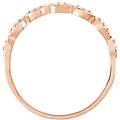 anello fantasia claire oro rosa cubic zirconia collezione claire misura 58 oro rosa