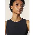 top cropped slim fit in jersey stretch black direct dyed donna small