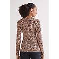 maglia in modal ultralight con cashmere pretty savage donna stampa taglia s