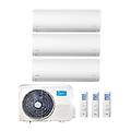 climatizzatore condizionatore trial split inverter xtreme r-32 9000+9000+9000 btu 9+9+9 con
