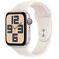 watch se gps + cellular 44mm cassa alluminio galassia con galassia sport band s/m (mxgt3ql/a)