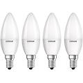 led candela e14 base retrò 4 9w 4x 4. 000k