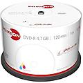 dvd-r 4. 7gb 120min 16x bobina (50 discos)