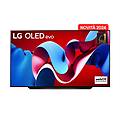 smart tv oled evo uhd 4k 83 serie c4 oled83c44la-marrone