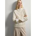 - maglione beige in misto mohair regular fit donna naturale taglia xs