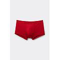 boxer in cotone superior con logo uomo rosso taglia 4