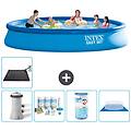- piscina fuori terra in giro 457x84 cm blu include accessori coordinati a1210
