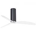 ventilatore da soffitto tube fan con telecomando 32w nero