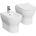 sanitari mia round filo muro di con wc rimless