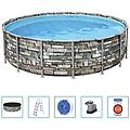 - set piscina power steel 488x122 cm