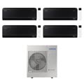 condizionatore quadrisplit windfree black s2 9000+9000+9000+12000 btu 10kw inverter wifi codice prod