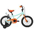 kids bicicletta con pedali 16 per bambini. 3-7 anni. blu