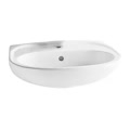 normus lavabo sospeso 55x42 bianco lucido monoforo codice prod 5087l003-0001