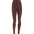 pantaloni push up wr. up vita alta superskinny similpelle french roast donna extra small