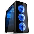 case hummer tgx tower atx / eatx / itx / mini-atx 2 porte usb 3. 0 colore nero (finestrato)