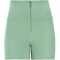 shorts a vita alta wr. up modellanti in jersey drill green ash donna xxs