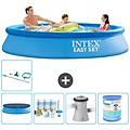 - piscina fuori terra in giro 305x61 cm blu include accessori coordinati a451