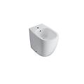 bidetmulti a terra in ceramica 53x35 cm globo daily dn009bi bianco ceramica