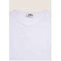 t-shirt training in jersey fiammato bianco donna large