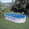 piscina fuori terra rigida kitprov7388 bianco l int 7. 3 x 3. 75 m