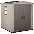 factor beige casetta da giardino con finestra laterale 178x195. 5x208 cm
