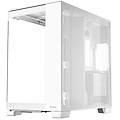 case pc c8 white full tower bianco atx itx micro atx con vetro plastica acciaio