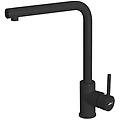 rubinetto da cucina con doccetta trail plus nero verniciato opaco