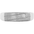 anello chevalier gentleman argento rodiato cubic zirconia collezione gentleman misura 60 bianco